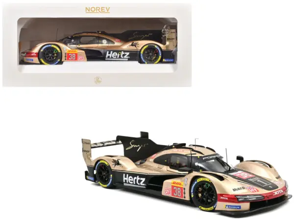Porsche 963 #38 Jenson Button - Phil Hanson - Oliver Rasmussen "Hertz Team Jota" "Lone Star Le Mans" (2024) 1/18 Diecast Model Car by Norev #1