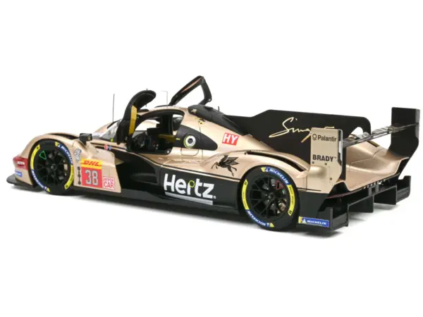 Porsche 963 #38 Jenson Button - Phil Hanson - Oliver Rasmussen "Hertz Team Jota" "Lone Star Le Mans" (2024) 1/18 Diecast Model Car by Norev #2