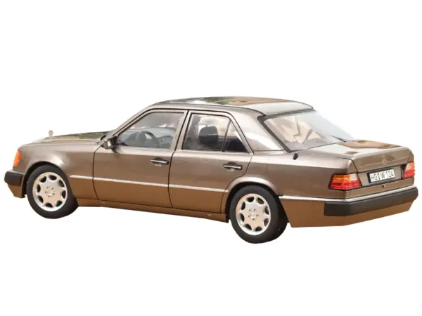 1990 Mercedes-Benz 500 E Impala Brown Metallic 1/18 Diecast Model Car by Norev #5