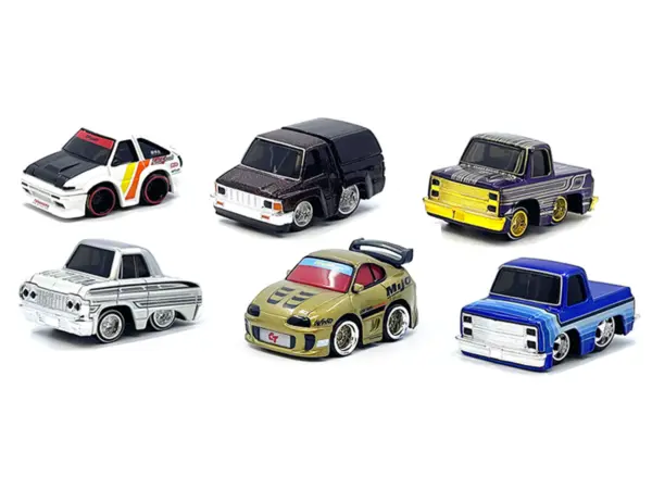Mijo Exclusives Series MJ1 Set of 6 Pieces Diecast Model Cars by CarTuned #2