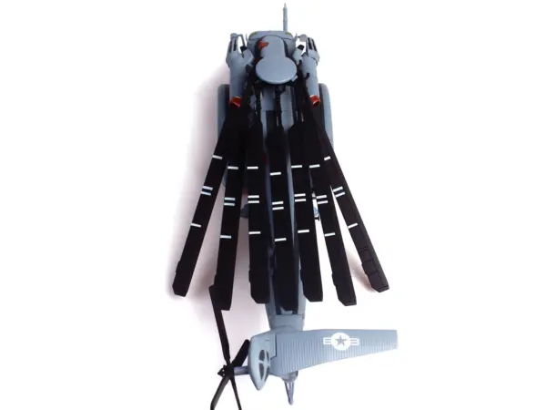 Sikorsky MH-53E Sea Dragon Helicopter "United States Navy Black Stallions Tail Number 41" Light Gray 1/72 Diecast Model by Panzerkampf #3