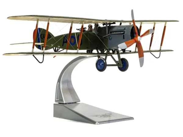 Bristol F-2B Fighter Aircraft "C4636 Devil-in-the-Dusk No. 39 Squadron" (1918) Royal Flying Corps "The Aviation Archive" Series 1/48 Diecast Model by Corgi #5