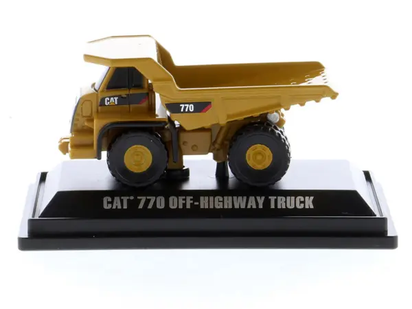 CAT Caterpillar 770 Off–Highway Truck Yellow "Micro-Constructor" Series Diecast Model by Diecast Masters #2