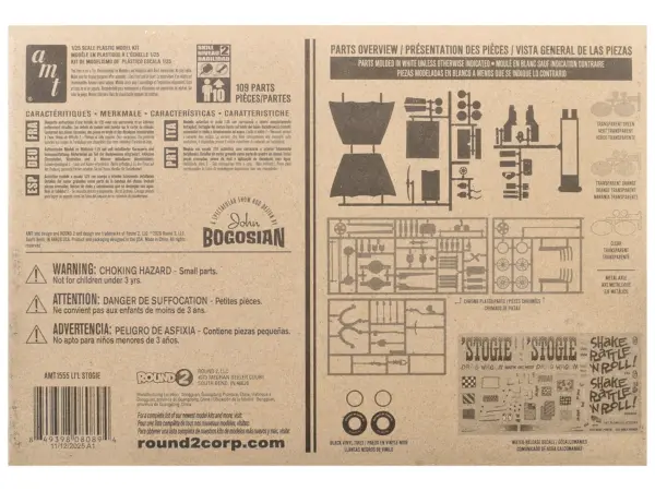 Skill 2 Model Kit Li'l Stogie Show Rod Death Valley Dragger Wagon 1/25 Scale Model by AMT #4