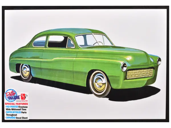 Skill 2 Model Kit 1949 Mercury Club Coupe 1/25 Scale Model by AMT #1