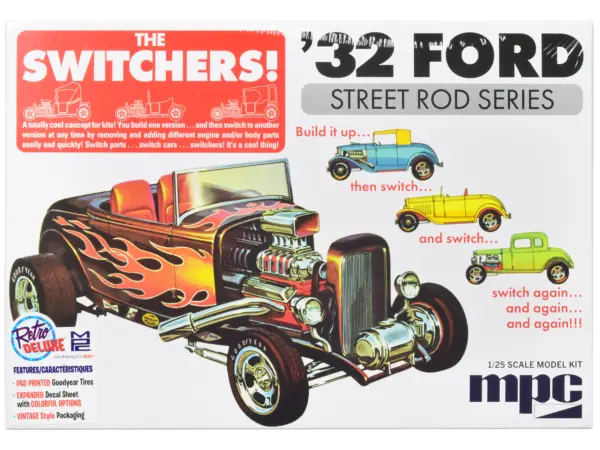 Skill 2 Model Kit 1932 Ford Street Rod Series "The Switchers" 1/25 Scale Model by MPC #1