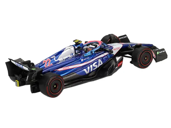 RB VCARB 01 #22 Yuki Tsunoda Formula One F1 "Bahrain GP" (2024) Limited Edition 1/64 Diecast Model Car by Mini GT #3