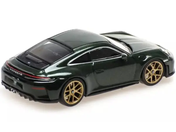2025 Porsche 911 (992.2) GT3 Touring Green Metallic Limited Edition to 240 pieces Worldwide 1/64 Diecast Model Car by Minichamps #3