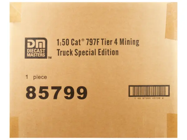 CAT Caterpillar 797F 4 Tier Mining Truck Copper Finish Special Edition "Commemorative" Series 1/50 Diecast Model by Diecast Masters #3