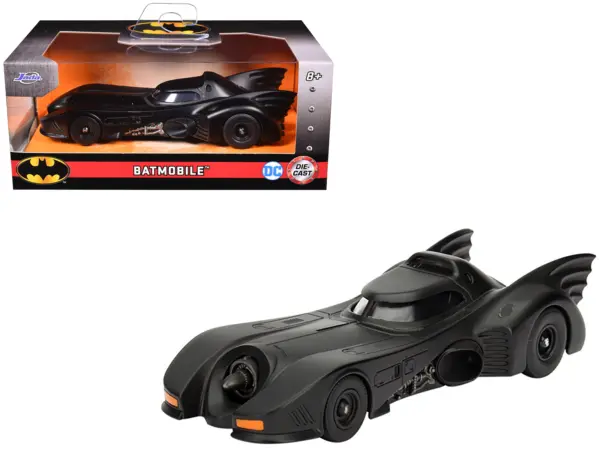 1989 Batman Batmobile 1/32 Diecast Model Car by Jada #1
