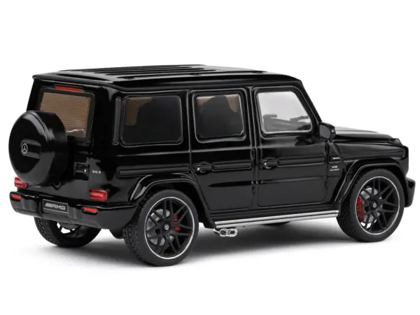 2022 Mercedes-Benz AMG G63 Obsidian Black Metallic 1/43 Diecast Model Car by Solido #3