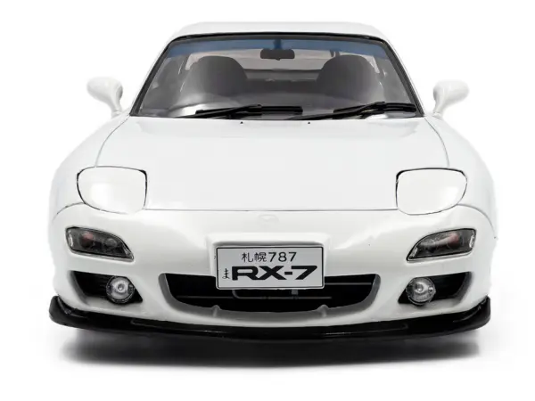 2001 Mazda RX7 Type RS (FD3S) RHD (Right Hand Drive) White 1/18 Diecast Model Car by Solido #5