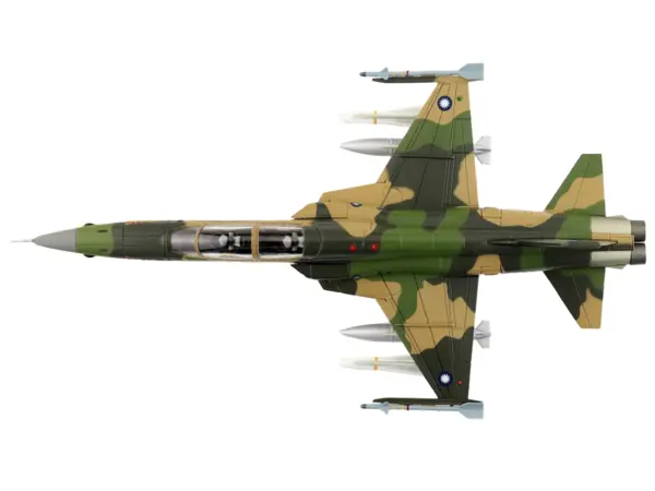 Northrop F-5F Tiger II Aircraft "46th Aggressor Squadron 7th Flight Training Wing" Republic of China Air Force "Air Power Series" 1/72 Diecast Model by Hobby Master #3