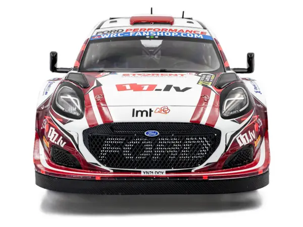 Ford Puma Rally1 #22 Martins Sesks - Renars Francis "Rally Latvia" (2024) "Competition" Series 1/18 Diecast Model Car by Solido #5