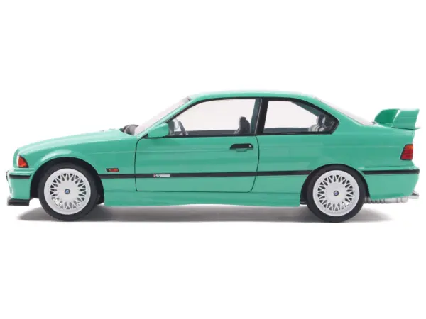 1991 BMW E36 M3 "Solido Works" Mint Green with Mint Green Interior 1/18 Diecast Model Car by Solido #3