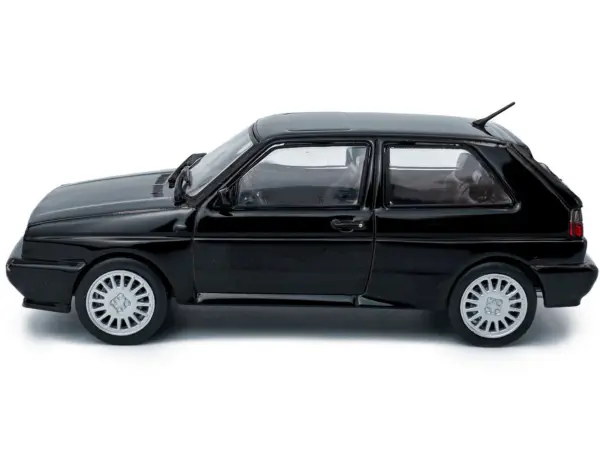1989 Volkswagen Golf Rallye G60 Black 1/43 Diecast Model Car by Solido #2