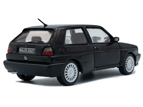 1989 Volkswagen Golf Rallye G60 Black 1/43 Diecast Model Car by Solido #3