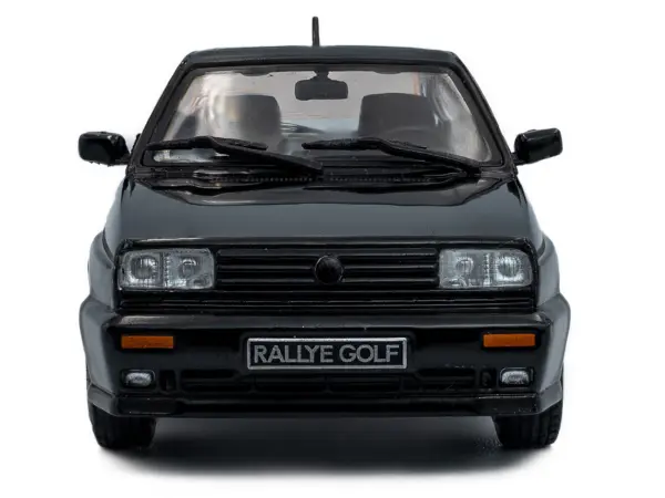 1989 Volkswagen Golf Rallye G60 Black 1/43 Diecast Model Car by Solido #5