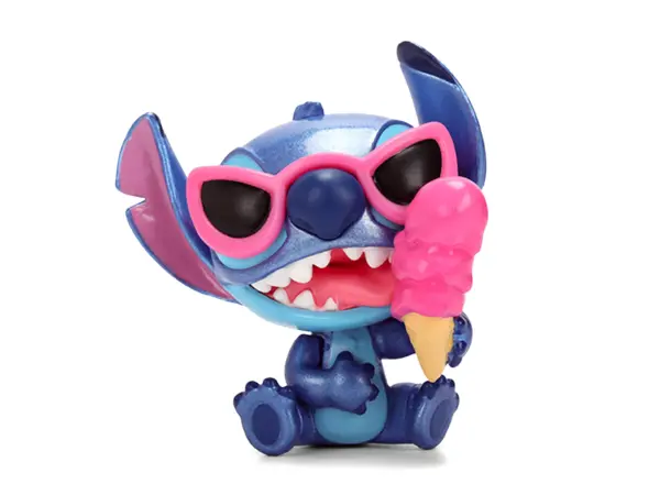 Set of 4 Diecast Figures "Disney's Stitch" Wave #3 "Metalfigs" Series Diecast Models by Jada #2