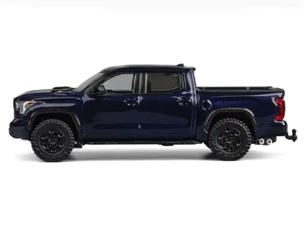 Toyota Tundra Pickup Truck Dark Blue Metallic 1/64 Diecast Model Car by CM Model #2
