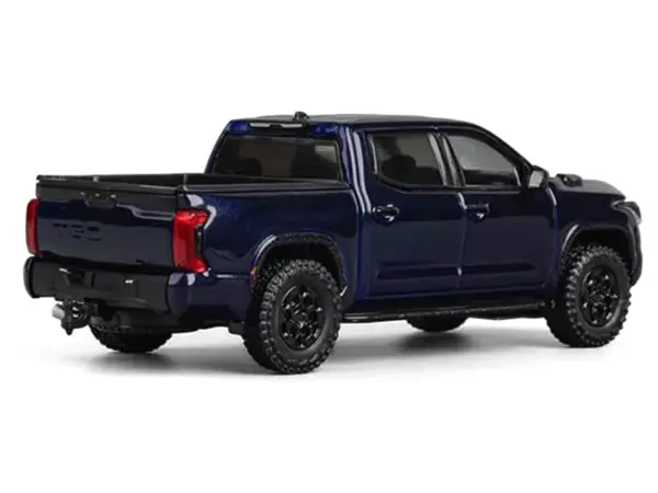 Toyota Tundra Pickup Truck Dark Blue Metallic 1/64 Diecast Model Car by CM Model #3