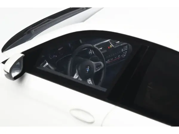 2023 BMW 545e xDrive M Sport Alpine White 1/18 Model Car by GT Spirit #2