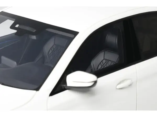 2023 BMW 545e xDrive M Sport Alpine White 1/18 Model Car by GT Spirit #3