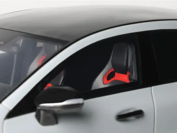 2024 Brabus Rocket 1000 Nardo Gray with Black Top 1/18 Model Car by GT Spirit #3