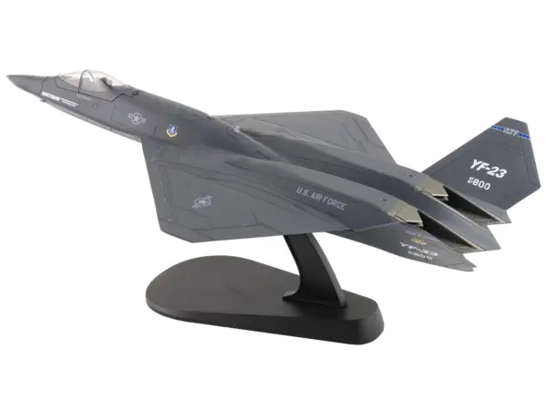 Northrop YF-23 Black Widow II Stealth Fighter Aircraft "#87-0800 PAV-1" (1990) United States Air Force "Air Power Series" 1/72 Diecast Model by Hobby Master #5