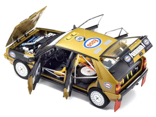 Lancia Delta HF 4WD #1 Fabrizio Tabaton - Luciano Tedeschini Winner "Rally Piancavallo" (1987) 1/18 Diecast Model Car by Kyosho #2