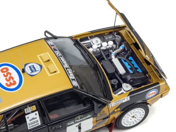Lancia Delta HF 4WD #1 Fabrizio Tabaton - Luciano Tedeschini Winner "Rally Piancavallo" (1987) 1/18 Diecast Model Car by Kyosho #3