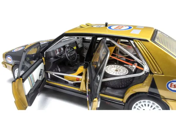Lancia Delta HF 4WD #1 Fabrizio Tabaton - Luciano Tedeschini Winner "Rally Piancavallo" (1987) 1/18 Diecast Model Car by Kyosho #4
