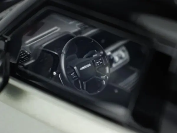 2021 Land Rover Defender 90 P400 X-Dynamic HSE Pangea Green Metallic 1/18 Model Car by GT Spirit #2