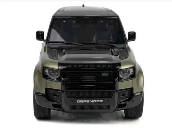 2021 Land Rover Defender 90 P400 X-Dynamic HSE Pangea Green Metallic 1/18 Model Car by GT Spirit #5