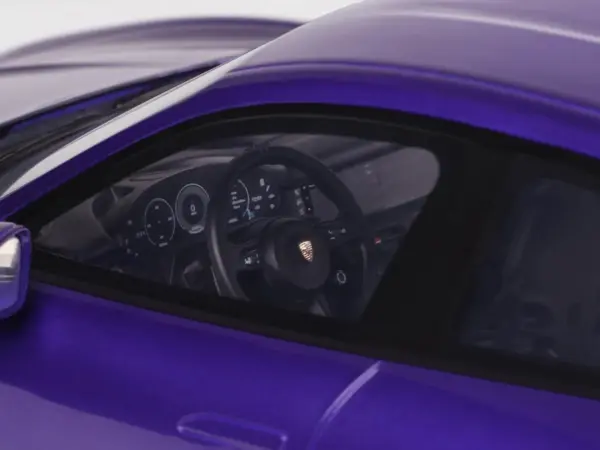 2023 Porsche Taycan Turbo GT Purple Sky Metallic 1/18 Model Car by GT Spirit #2