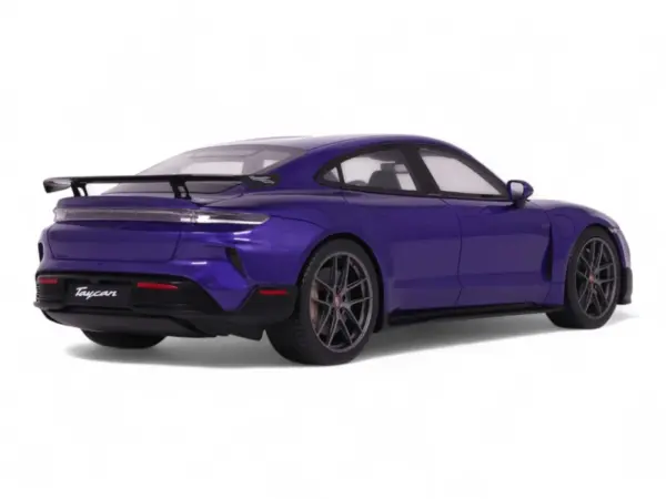 2023 Porsche Taycan Turbo GT Purple Sky Metallic 1/18 Model Car by GT Spirit #5
