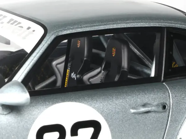 2024 RWB Yuiitsumuni #27 Silver Metallic 1/18 Model Car by GT Spirit #2