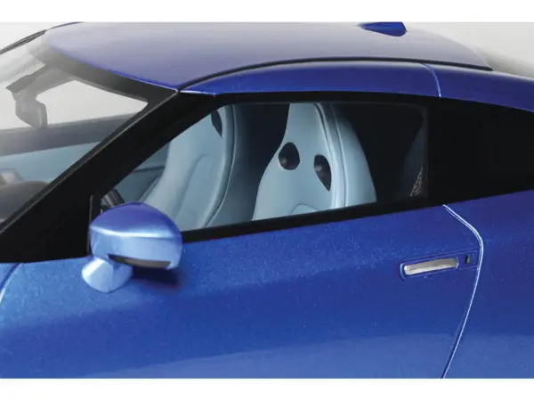 2024 Nissan GT-R Skyline Edition Bayside Blue Metallic 1/18 Model Car by GT Spirit #2