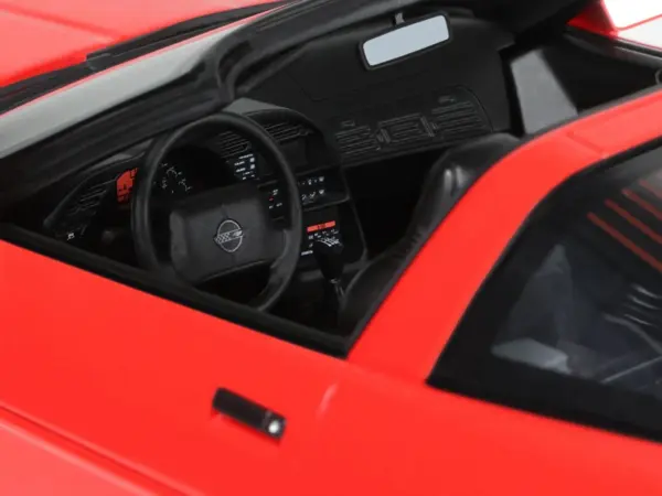 1995 Chevrolet Corvette C4 Convertible Torch Red 1/18 Model Car by GT Spirit #2
