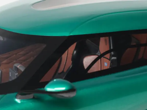 2024 Koenigsegg Gemera Racing Green Metallic 1/18 Model Car by GT Spirit #2