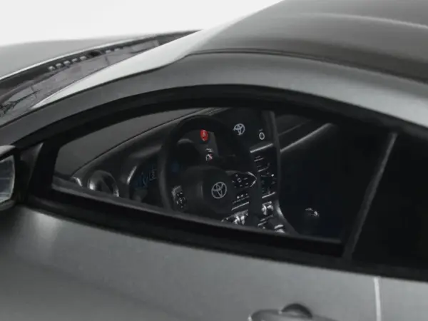 2024 Toyota GR Yaris Precious Metal Gray Metallic Limited Edition to 999 pieces Worldwide 1/18 Model Car by Otto Mobile #3