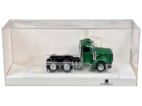 Peterbilt 367 Day Cab Green 1/87 (HO) Scale Plastic Model Car by HO Logistics #3