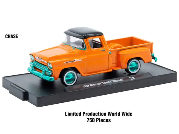 "Auto-Drivers" Set of 4 pieces in Blister Packs Release 130 Limited Edition to 9600 pieces Worldwide 1/64 Diecast Model Cars by M2 Machines #3