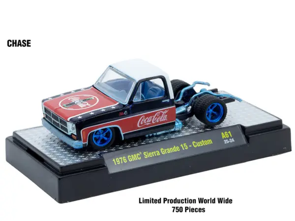 "Sodas" Set of 3 pieces Release 61 Limited Edition to 10000 pieces Worldwide 1/64 Diecast Model Cars by M2 Machines #3
