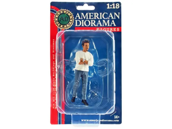 "Car Meet 3" Figure 8 for 1/18 Scale Models by American Diorama #3
