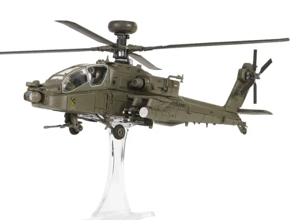 Boeing Apache AH-64D Longbow Attack Helicopter "99-5135 of C Company 1-227 ATKHB 1st Cavalry Division 11th Aviation Regiment (Attack) Karbala Operation Iraq Freedom" (2003) United States Army 1/72 Diecast Model by Forces of Valor #3