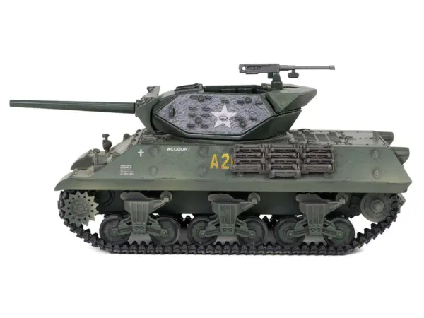 U.S. Army M10 GMC Tank "702nd Tank Destroyer Battalion Normandy France" (1944) United States Army "Mini AFV" Series 1/64 Diecast Model by Forces of Valor #2
