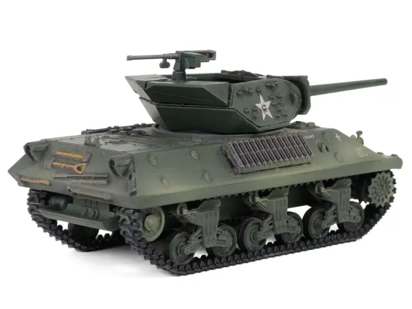 U.S. Army M10 GMC Tank "702nd Tank Destroyer Battalion Normandy France" (1944) United States Army "Mini AFV" Series 1/64 Diecast Model by Forces of Valor #3