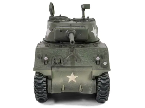 U.S. Sherman M4A3(76) Medium Tank "THUNDERBOLT IV 37th Tank Battalion 4th Armored Division Bastogne" (1944) United States Army "Mini AFV" Series 1/64 Diecast Model by Forces of Valor #4