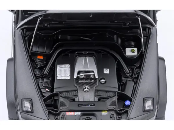 2019 Mercedes-Benz AMG G63 Matt Black 1/18 Model Car by Autoart #3